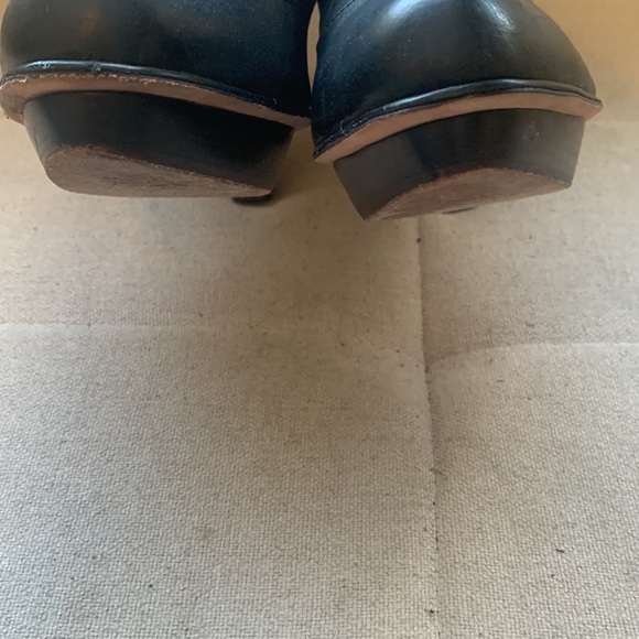 BCBG MAXAZRIA Women's Black Platform Booties Zip Back Size 10 - Picture 8 of 16